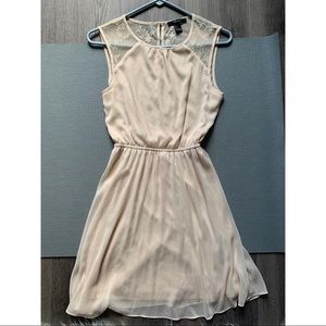 Beige mini dress for sale!!